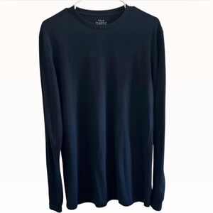 True Classic Men's Navy Long Sleeve Tee